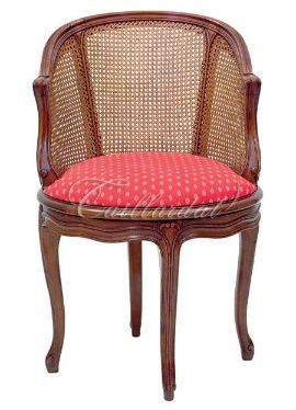 The Lauzan is an example of a Louis XV style armchair